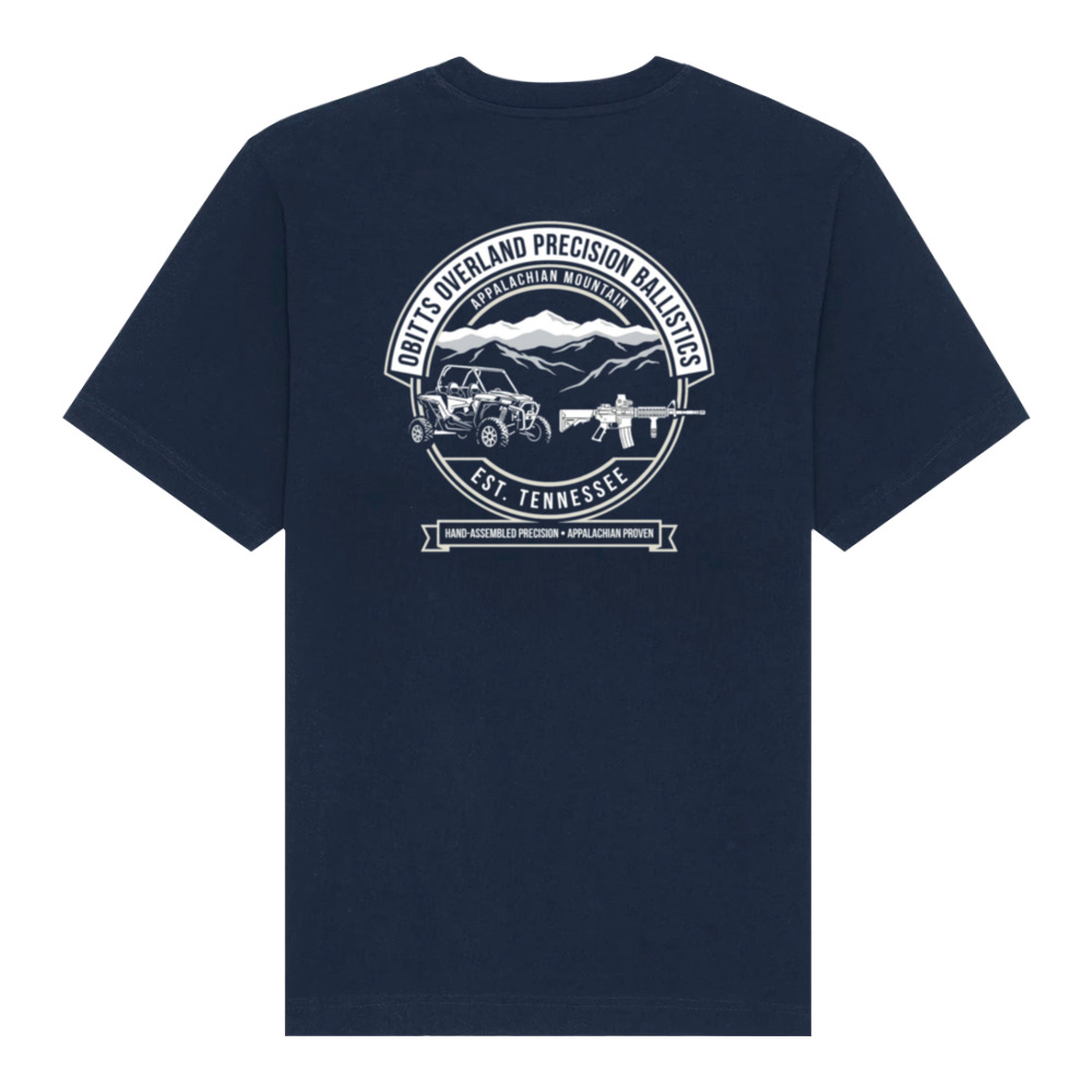 Obitts Overland Precision Ballistics LOGO heavyweight t-shirt